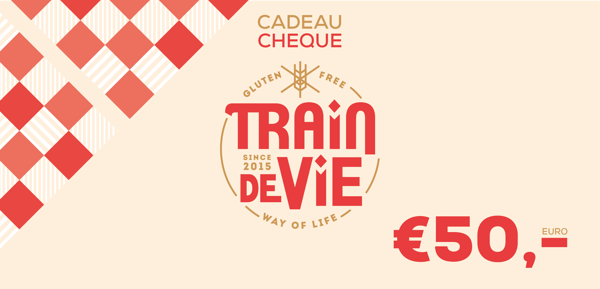 Cadeaucheque Traindevie – €50