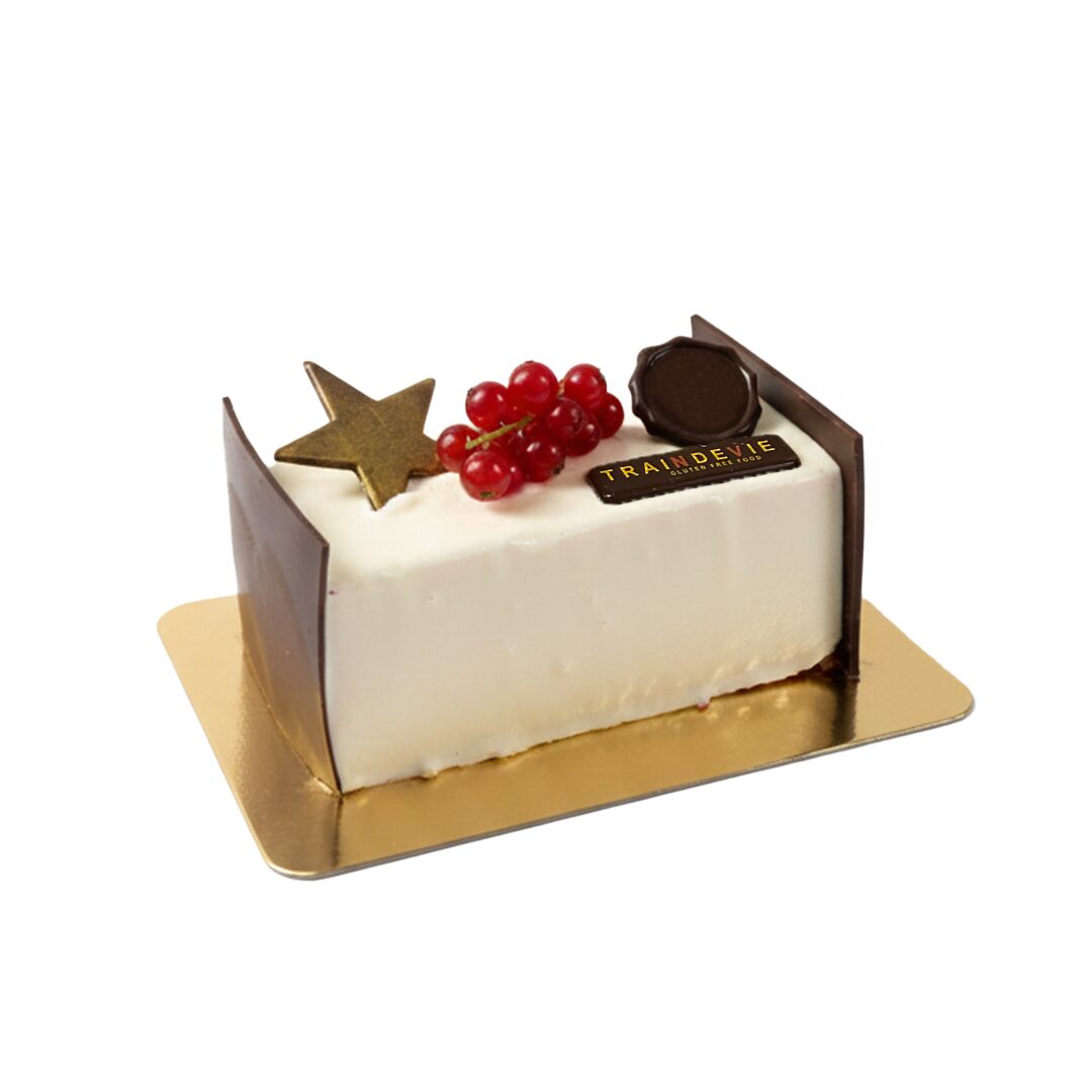 Taart bavarois framboos/mango GV/MV – 4pers